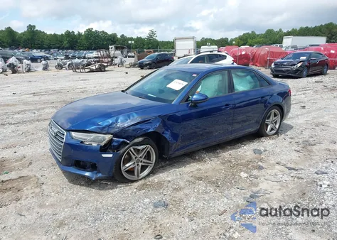 2017 Audi A4 2.0T Ultra Premium из США, поврежденный, VIN WAUGMAF4XHN045915